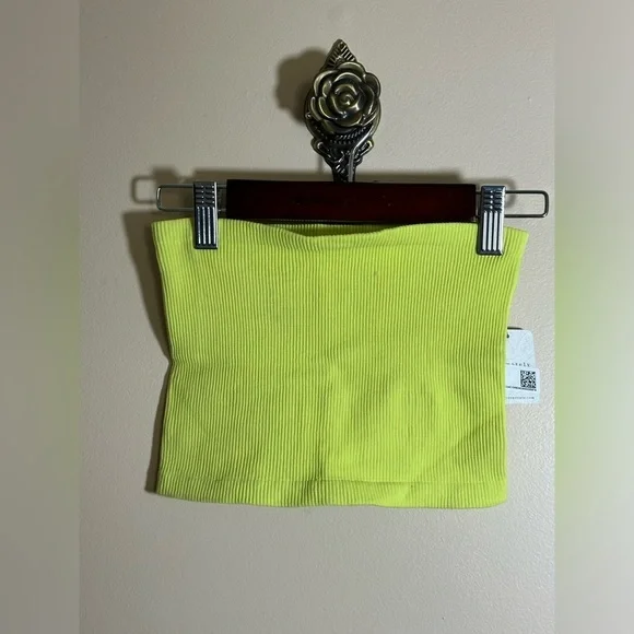 NWT Free People Amelia Bandeau Bra M/L “Tonic” SOLD OUT ONLINE - Picture 5 of 7